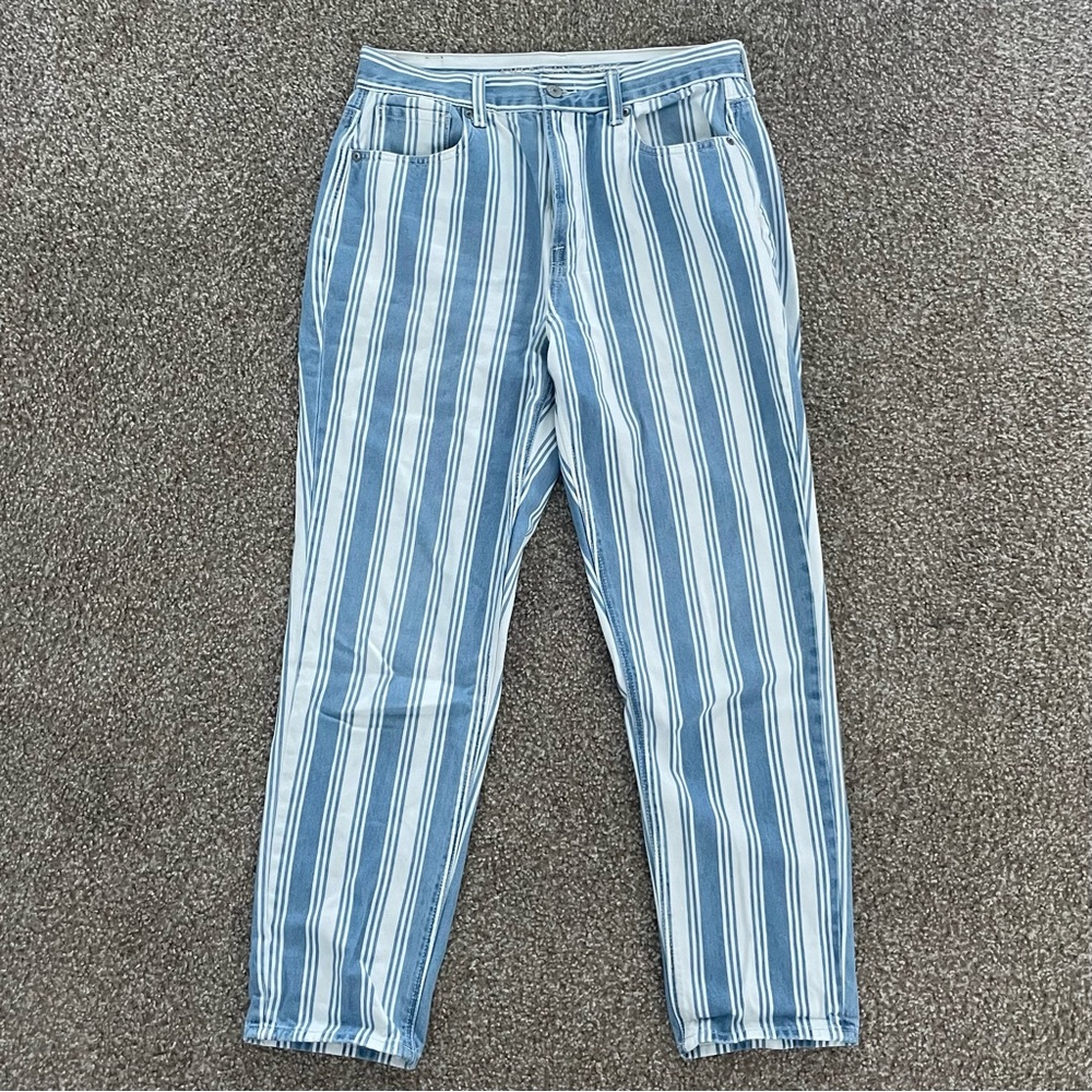 AEO High Rise Mom Jeans